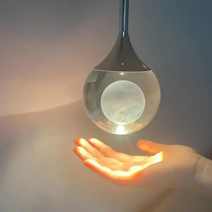 Modern Art Moon Pendant