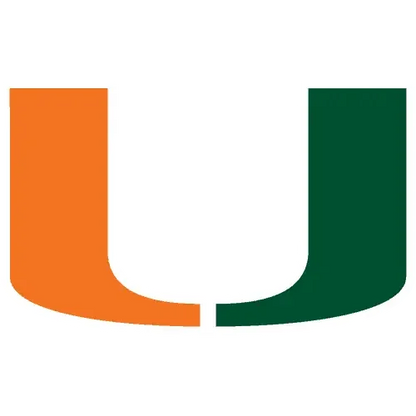 Logo with an orange and green 'U' on a white background