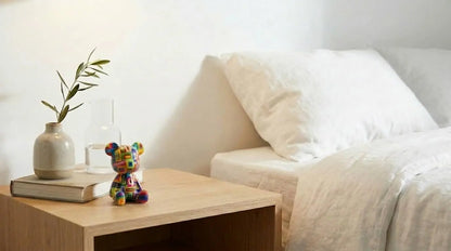 Pastel Bear Figure