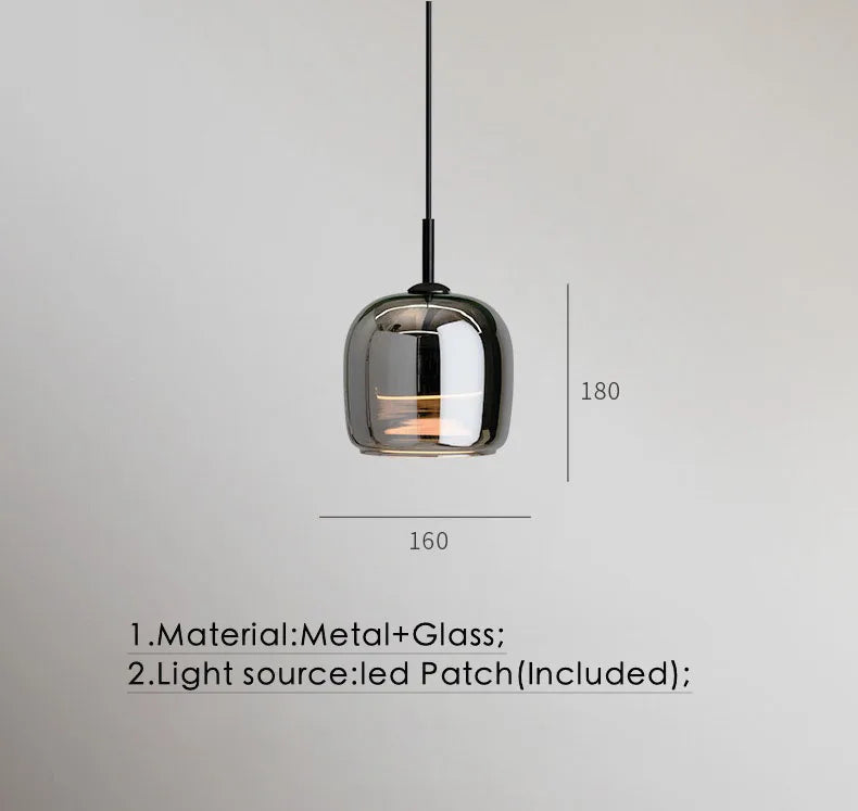 Nordic Glass Luxury Pendant