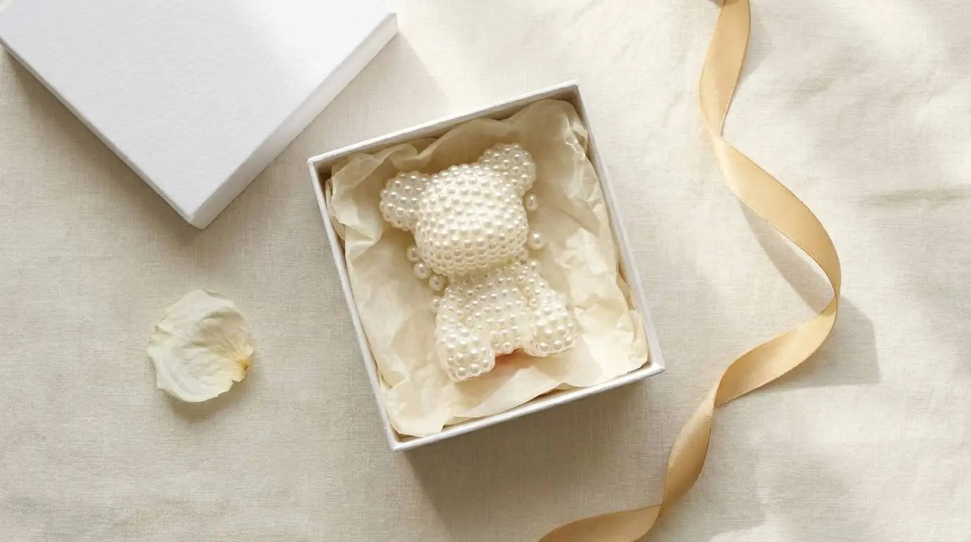 Pearl Bear Figure