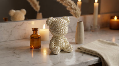 Pearl Bear Figure