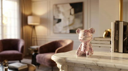 Luxe Noir Bear Figure