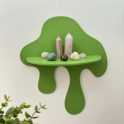 Wooden waterdrop Shelf