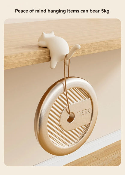 Cute Cat Desktop Hooks