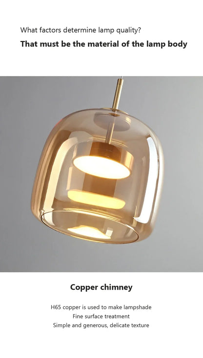 Nordic Glass Luxury Pendant