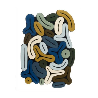 Artistic Irregular Plush Carpet