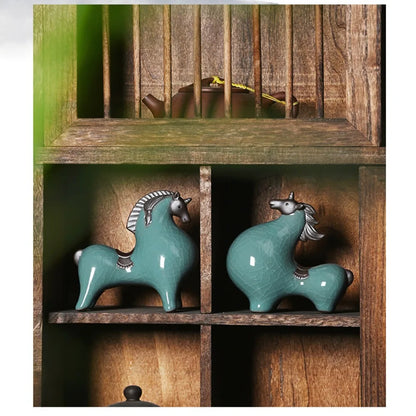 Ceramic Horse Ornament
