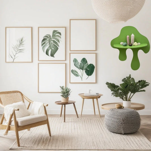 Wooden waterdrop Shelf