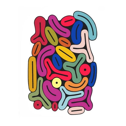 Artistic Irregular Plush Carpet