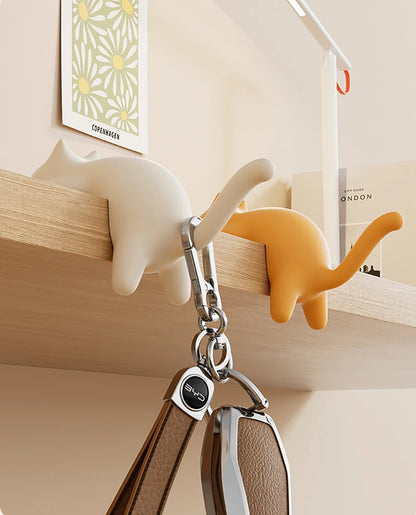 Cute Cat Desktop Hooks
