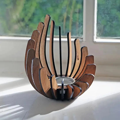 Lotus Shaped Candle Holder