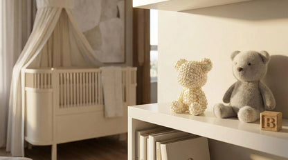 Pearl Bear Figure