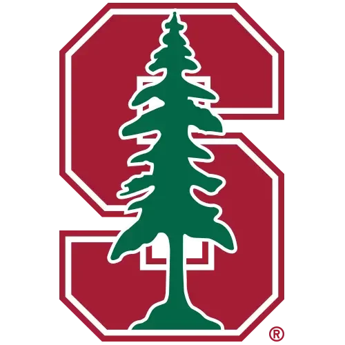 Green pine tree logo on a red background with a large white letter 'S'.