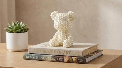 Pearl Bear Figure