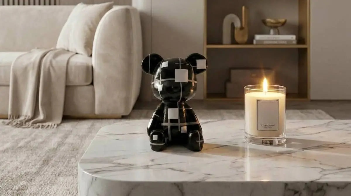 Mosaic Bear Figure