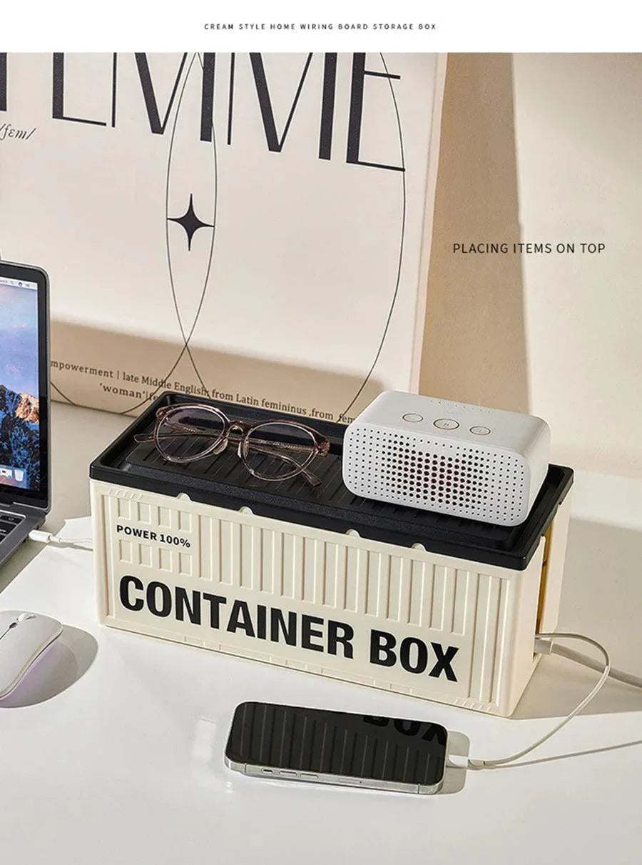 Smart Cable Organizer Box - Accessible and Hidden Cables – cocobear