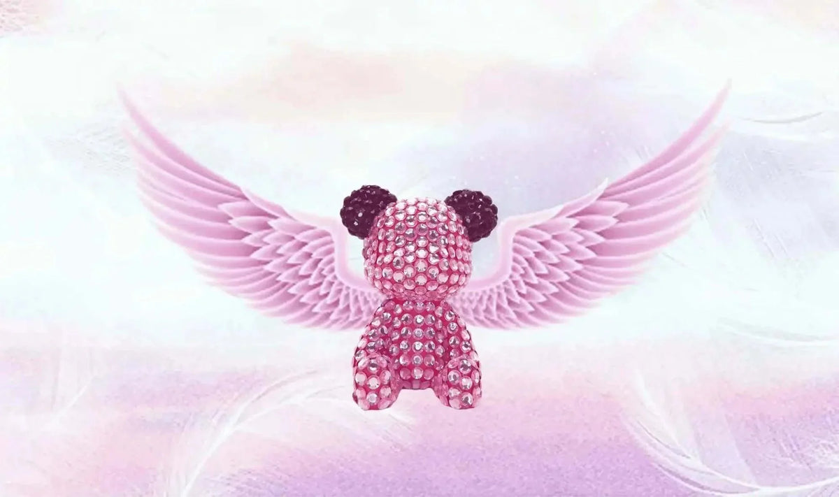 Pink Rapper Bear BlackPink Bear Figure Vibrant Tribute to K-Pop Legends