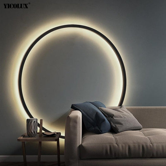 Simple Circle Decoration Lamps - cocobear