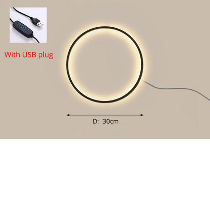 Simple Circle Decoration Lamps - cocobear