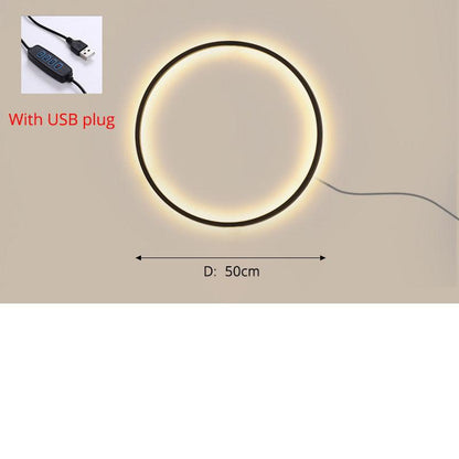Simple Circle Decoration Lamps - cocobear