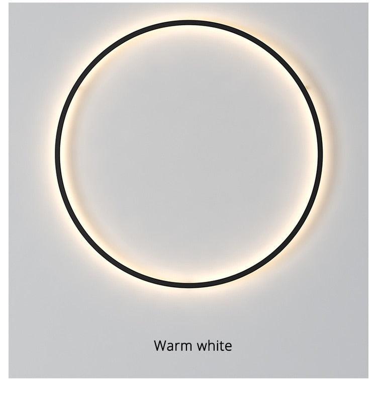 Simple Circle Decoration Lamps - cocobear