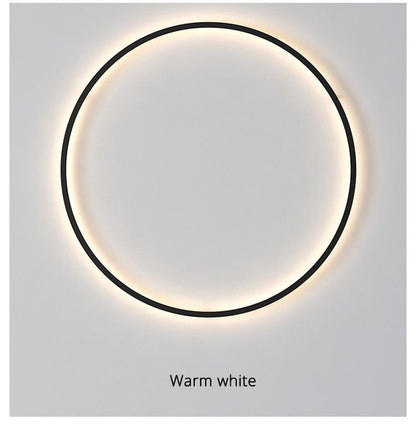 Simple Circle Decoration Lamps - cocobear
