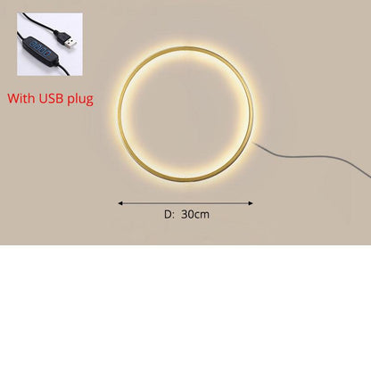 Simple Circle Decoration Lamps - cocobear