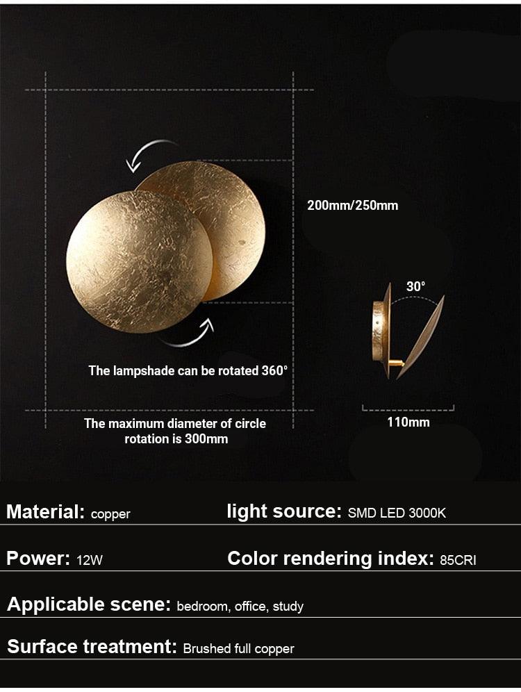 Simplicity Moon LED Wall Lamp - cocobear
